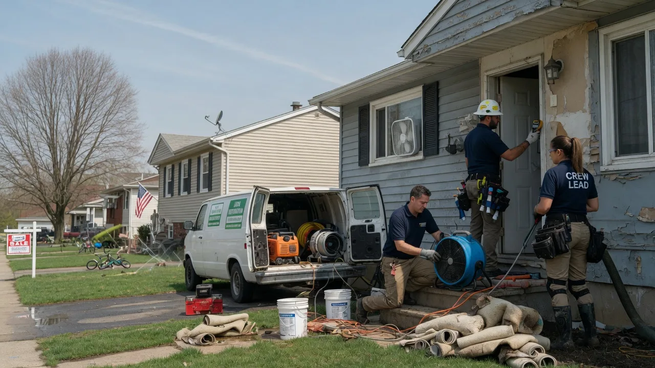 Flood Cleanup in Rooseveltown, NY near me